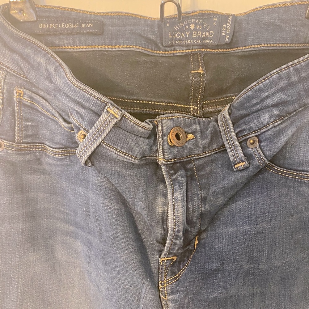LUCKY BRAND Skinny Blue Jeans Size 8